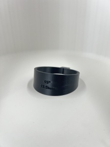 Marcator unghiular 15° pentru teava din inox de 63.5 mm.