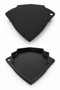 Capac baterie V802 detaliu textură