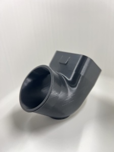 Adaptor admisie aer 76 mm compatibil BMW M57 M47 - vedere frontală