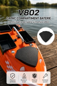 Capac Baterie Barcă Plantat Momire V802 - Piesă Schimb Flytec