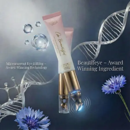 GO BEAUTIFUL – Crema de ochi anti-gravitațională &amp; Microcurent - Img 6