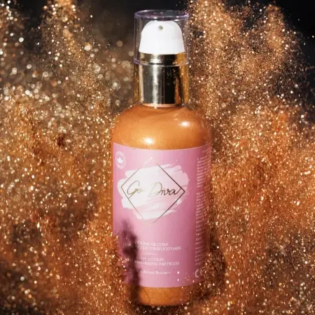 GO DIVA – Loțiune hidratantă cu Cacao și particule de Aur - Img 4