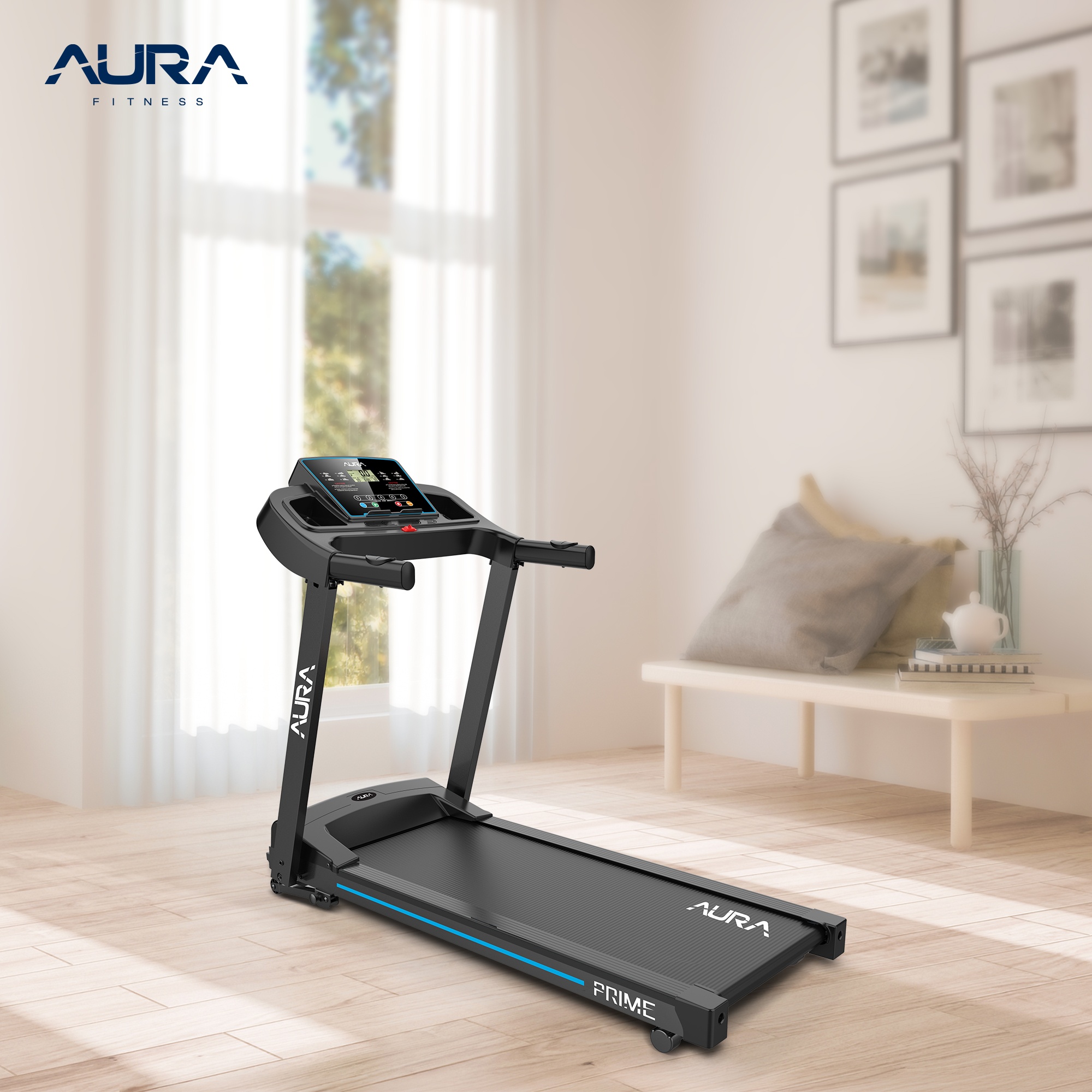 AURA PRIME сгъваема бягаща пътека
