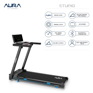 | Бягаща пътека STUDIO 12km/h - 2.0HP - Img 4
