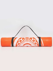 Yoga mat EM3017 orange 5 mm - Img 2