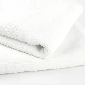 Prosop de baie 70x140 cm, 100% bumbac, 400 GSM, alb, OEKO-TEX® - Img 3