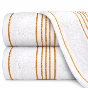 Set 2 Prosoape Față și Mâini Nateris Tiwano, bumbac, 50x90 cm, 500 g/m², alb
