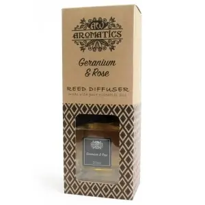 Difuzor parfum Geraniu & Trandafir cu bețișoare, 200 ml - Img 4