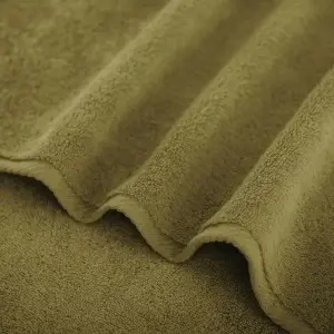 Set 2 Prosoape Față și Mâini Kiwi, 50x100 cm, bumbac egiptean, OEKO-TEX®, kaki - Img 5