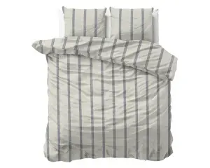 Set lenjerie Sleeptime Pure Nautic Beige 240×220 cm, 100% bumbac, 3 piese - Img 4