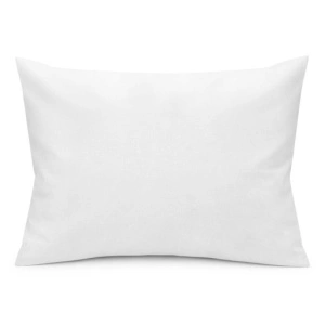 Față de pernă 50x70 cm, bumbac 50%, 135 GSM, alb, închidere tip plic