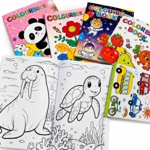 Carte de Colorat A4 21x28cm, 16 Pagini, 24/set Diferite Modele