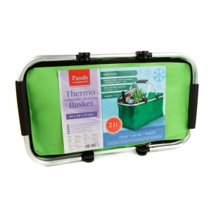 Cos termo pliant - 49 x 28 x 25 cm - 21 L - verde - Img 2