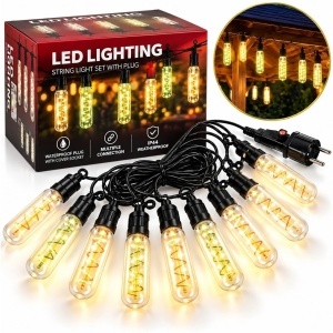 Ghirlanda Luminoasa 5M, 10 Becuri LED Model Spirala