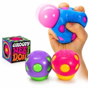 Jucarie Squishy Ciupercă Pop-Out 7cm, cu Spumă în Interior, Antistres Slow Rising, Super Moale și Elastică, Diferite Culori - Img 2