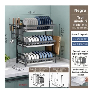 Kitchen Rack 3 rafturi