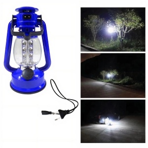 Lampa LED 23x9cm Model Felinar Lumina Reglabila, Portabila cu Baterii BA-108