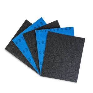 Pânză abrazivă - granulație 40 - albastră - 230 x 280 mm - 5 buc / set - Img 2
