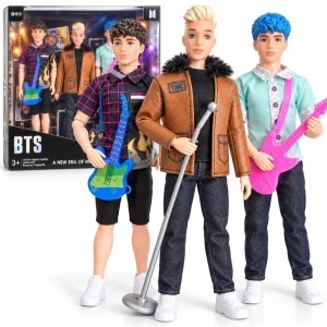 Papusi Baieti BTS 29cm, 3/set, Articulate, Diferite Modele