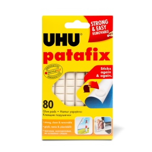 Patafix White Adeziv detaşabil alb – 80 buc / pachet
