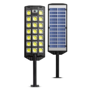 Reflector solar de perete - 520 LED-uri SMD - 3000 lm - 20W - 4500 mAh - IP65 - Img 3