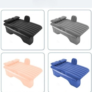 Saltea Gonflabilă Auto pentru Banchetă Spate 135x85x38cm, cu Pompa Electrică 12V, 2 Perne, Kit Reparație și Geantă Transport Diferite Culori - Img 3