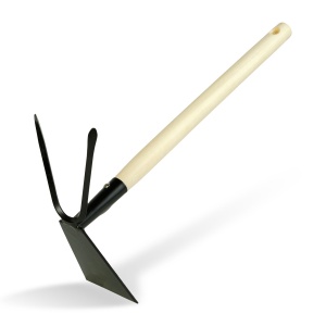 Scula de gradina - capac - 50 cm - mâner din lemn