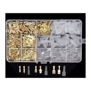 Set 315 conector fire din plastic si metal(mama-tata)