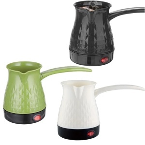 Cafetiera Electrica Silver 450ml 500W, 12.5x10x8cm, Ibric Electric, Diferite Culori - Img 2