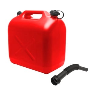 Cană de combustibil - plastic - 20 L - roșie