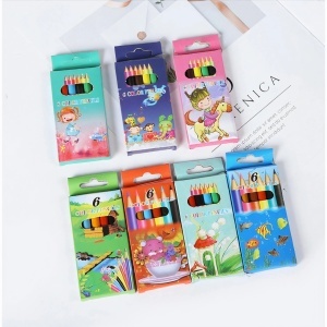 Creioane Colorate 48/Set, 6 Culori, 9 cm