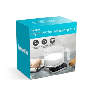 Cupa de masurare bucatarie digitala - 2 x AAA - 800 ml - Img 3