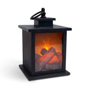 Decoraţie model şemineu cu LED - 12 x 12 x 18,5 cm