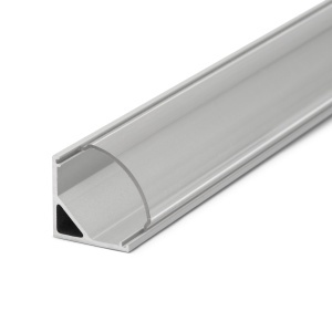 Dispersor profil aluminiu LED - transparent - 1000 mm - Img 3