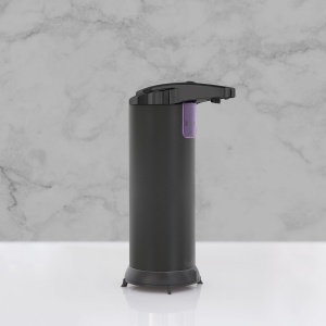 Distribuitor automat de săpun - 220 ml - picioare - baterie - covor negru - Img 2