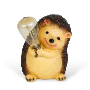 Figurină solară animal - arici - 1 x LED filament - 16 x 19 x 23 cm - Img 3
