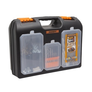 Geantă din plastic 2 în 1 pentru bormașină și accesorii