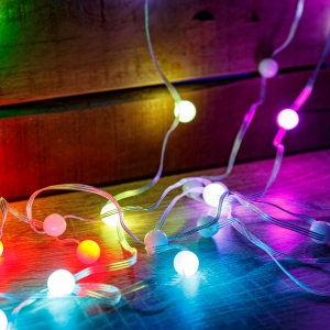 Instalație luminoasă Smart - USB - 33 LED-uri RGBIC - 5m - Bluetooth + Mod Muzical, IP65