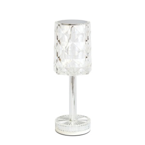 Lampa de masa - transparenta - caldura reglabila de culoare, luminozitate - baterie - USB - Img 2