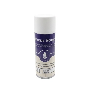 Lazură și grund profesional pentru lemn - pentru exterior - 400 ml - alb