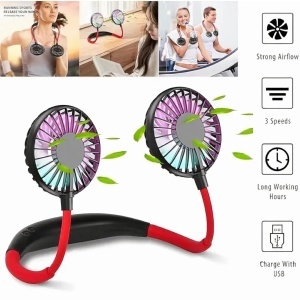 Mini Ventilator Portabil 27x18cm cu Alimentare USB, Flexibil - Img 2