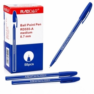 Pix cu Bila 50/set, 0.7mm, Scriere Albastra