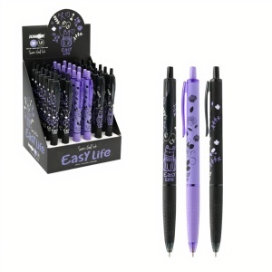 Pix cu Gel Albastru 36/set, Model Floral 14cm Diferite Culori