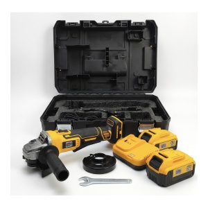 Polizor unghiular flex cu acumulator brushless, 2 acumulatori 68V