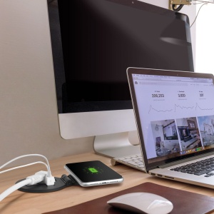 Priză încorporabilă ascunsă + USB + Type-C + Încărcător wireless - Img 4