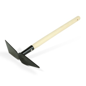 Scula de gradina - capac - 50 cm - mâner din lemn - Img 3