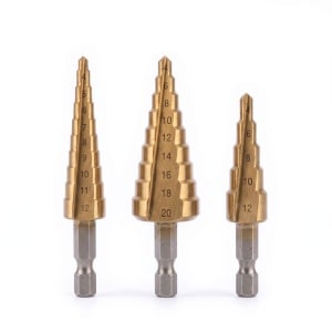 Set arbore de foraj scara pentru metal - 4- 20 mm