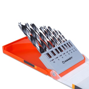 Set de burghie - pentru lemn - 3/4/5/6/7/8/9/10 mm