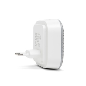 Sonerie wireless 2-în-1 și lampă de veghe - Kinetic - 2 unități exterioare - alb - Img 3