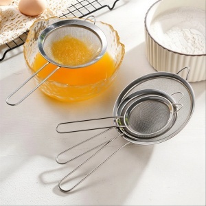 Strecurătoare de Bucătărie 3/set, din Inox 23x10cm, Diferite Dimensiuni